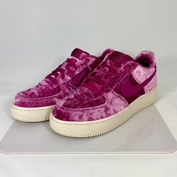 crushed velvet nike air force 1
